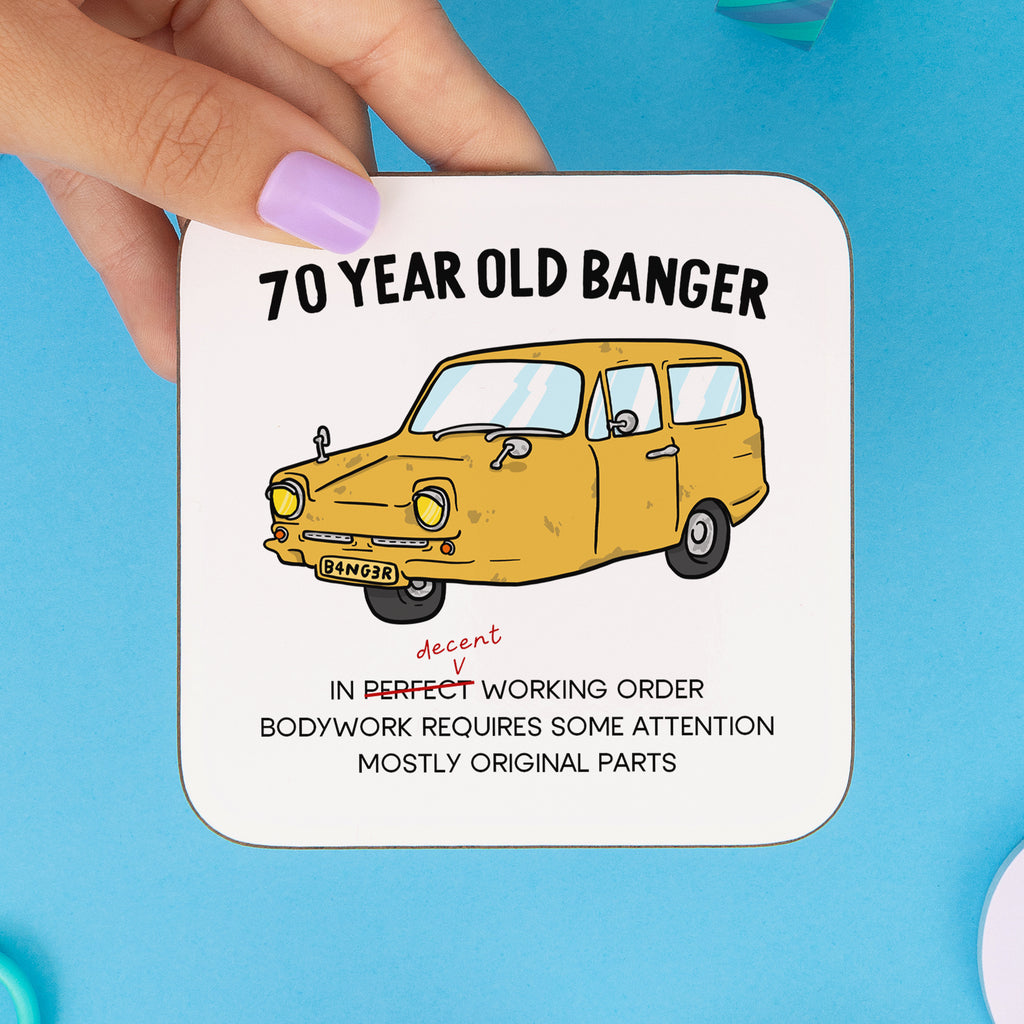 70 Year Old Banger Mug