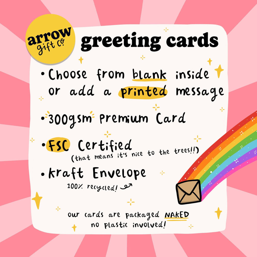 Funny Teacher Card - Thank You Teacher Card - End of Term Card - Congrats Card