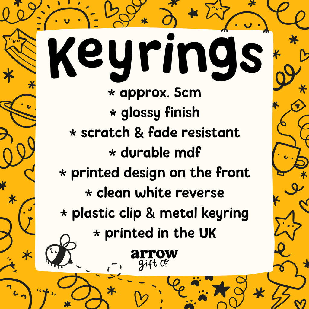 First Day of School Keyring - A Little Hug