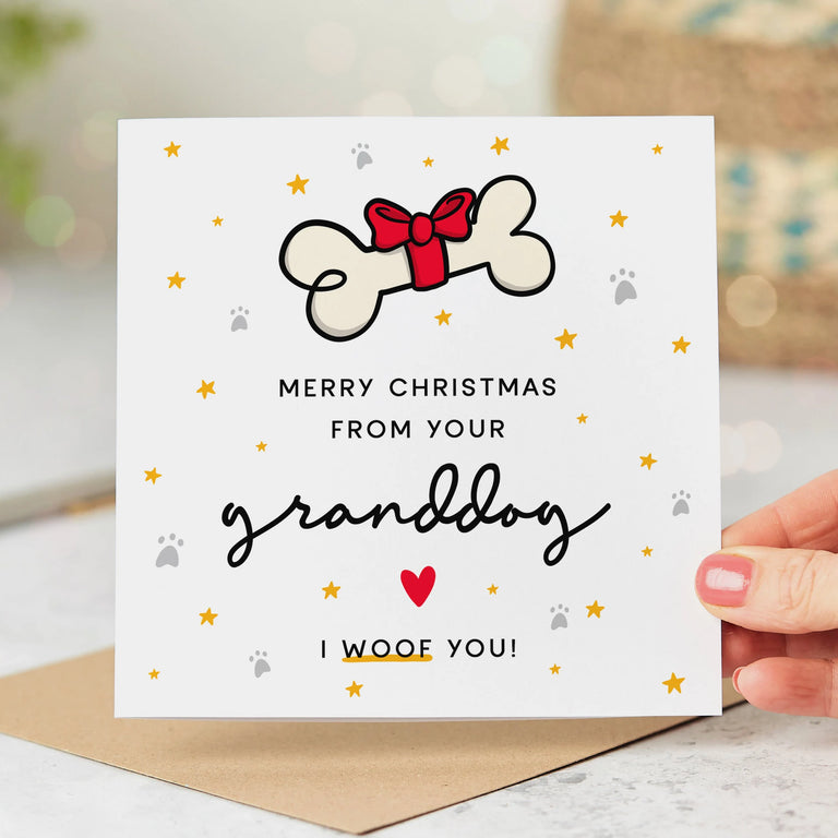 Granddogs Christmas Card