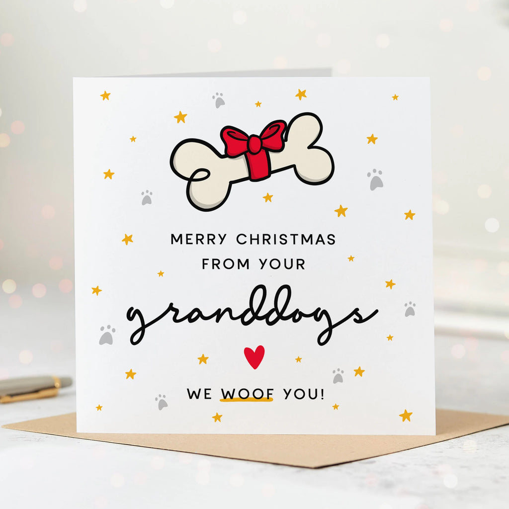Granddogs Christmas Card