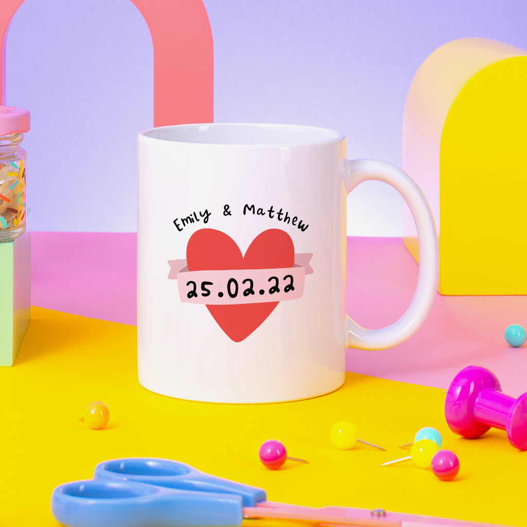 Cotton Anniversary Personalised Mug