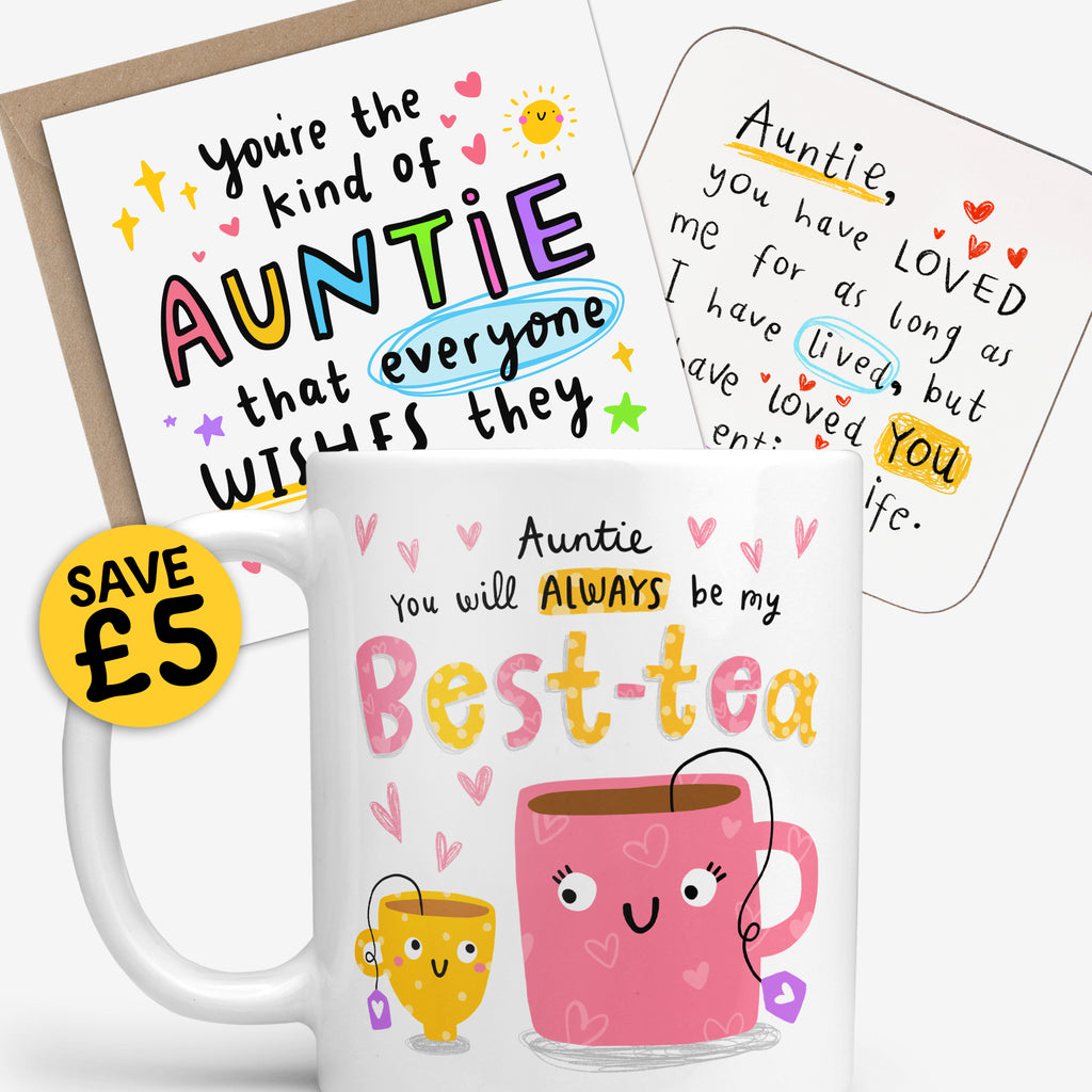 Auntie Gift Set - Thoughtful Birthday Gift Bundle