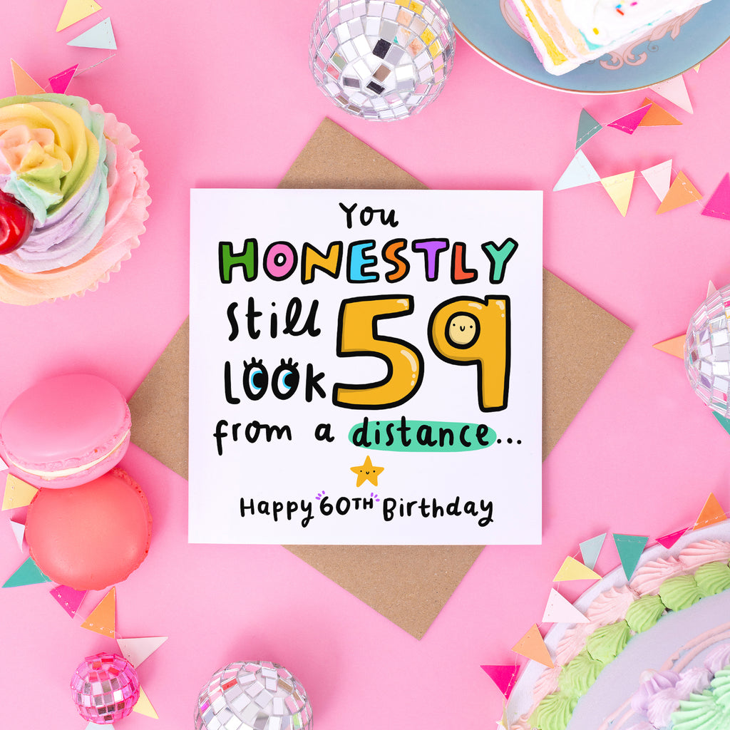 59 From A Distance Birthday Card