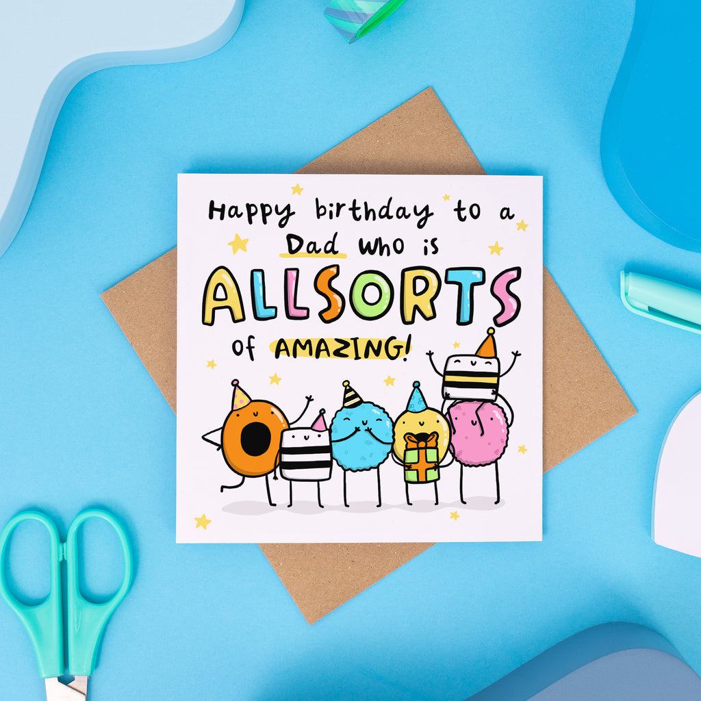 All Sorts Of Amazing Dad Birthday Card