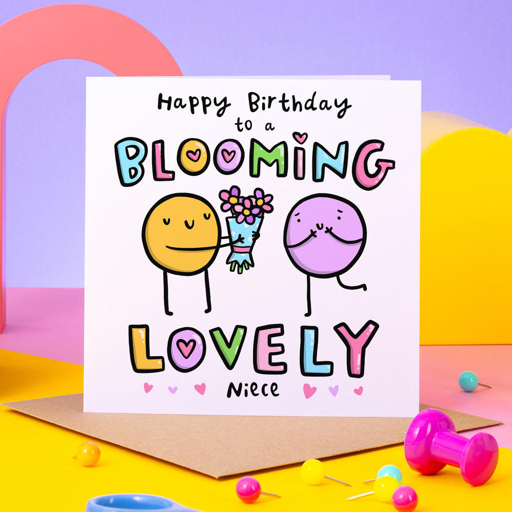 Blooming Lovely Niece Birthday Card