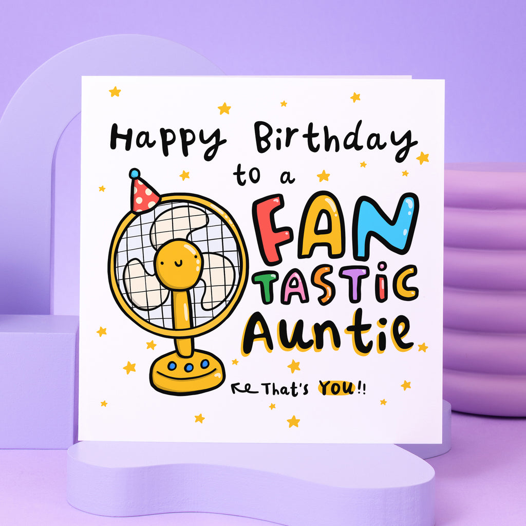 Fantastic Auntie Birthday Card