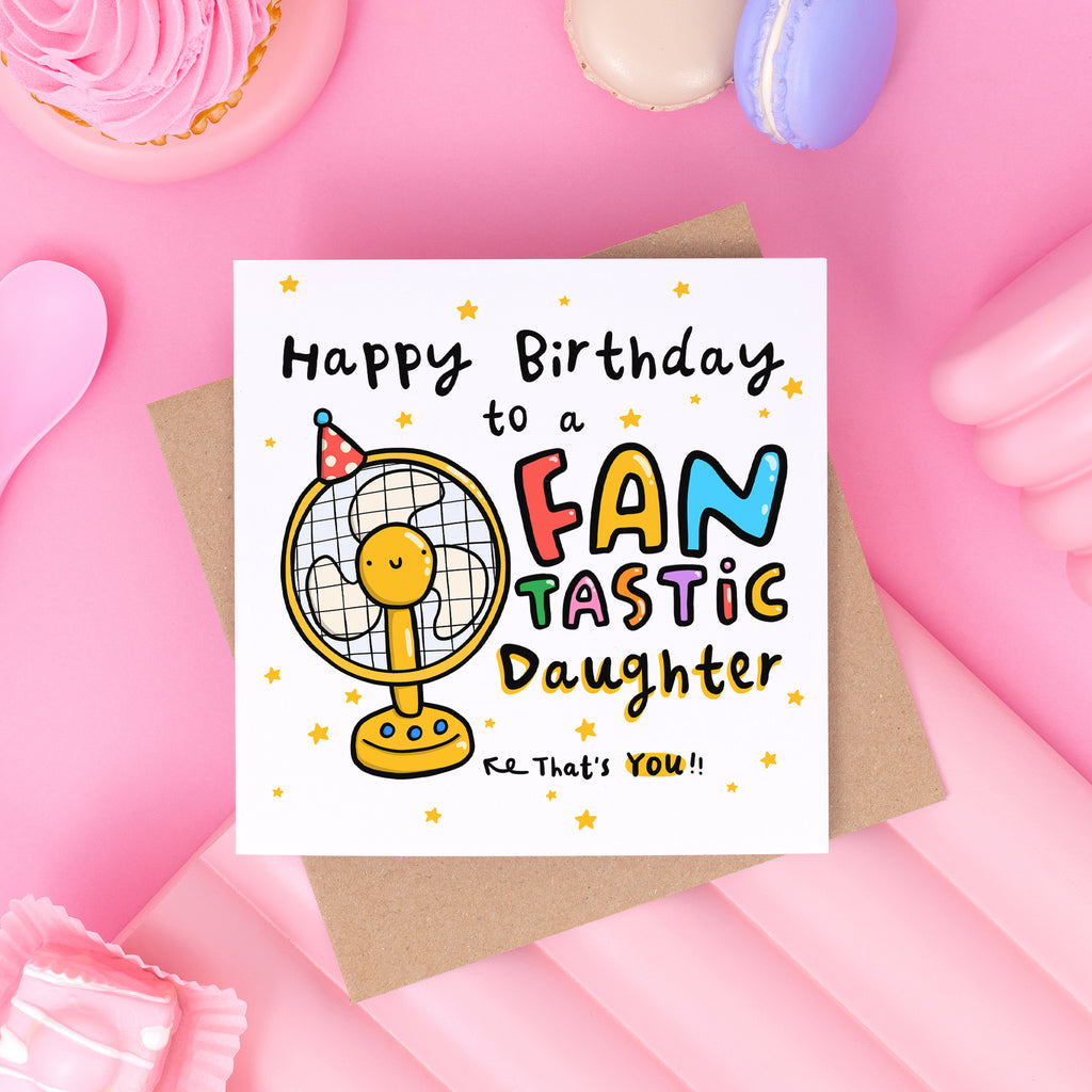 Fantastic Daughter Birthday Card