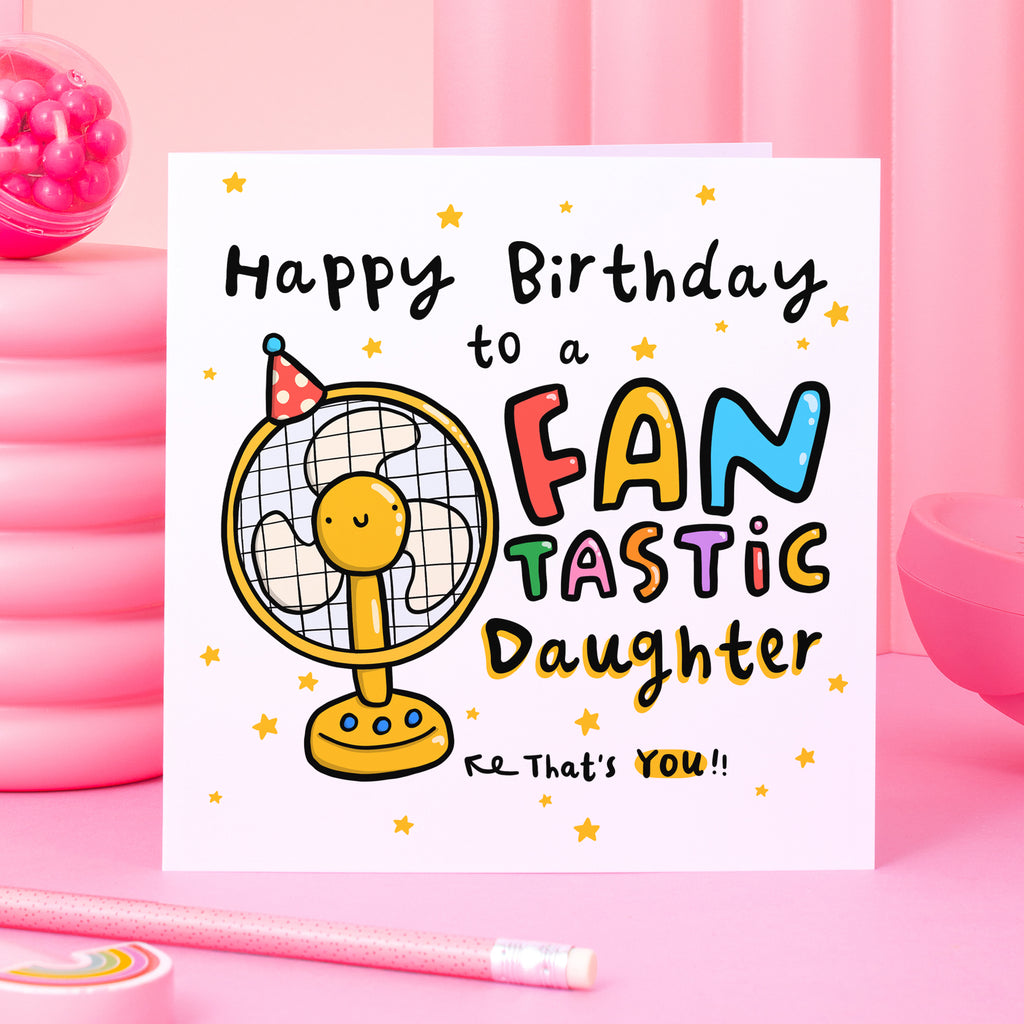 Fantastic Daughter Birthday Card