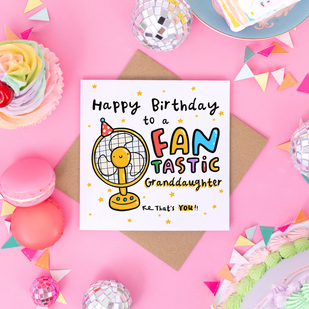 Fantastic Granddaughter Birthday Card