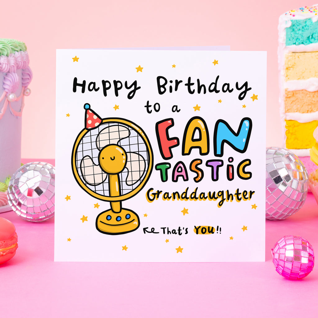 Fantastic Granddaughter Birthday Card