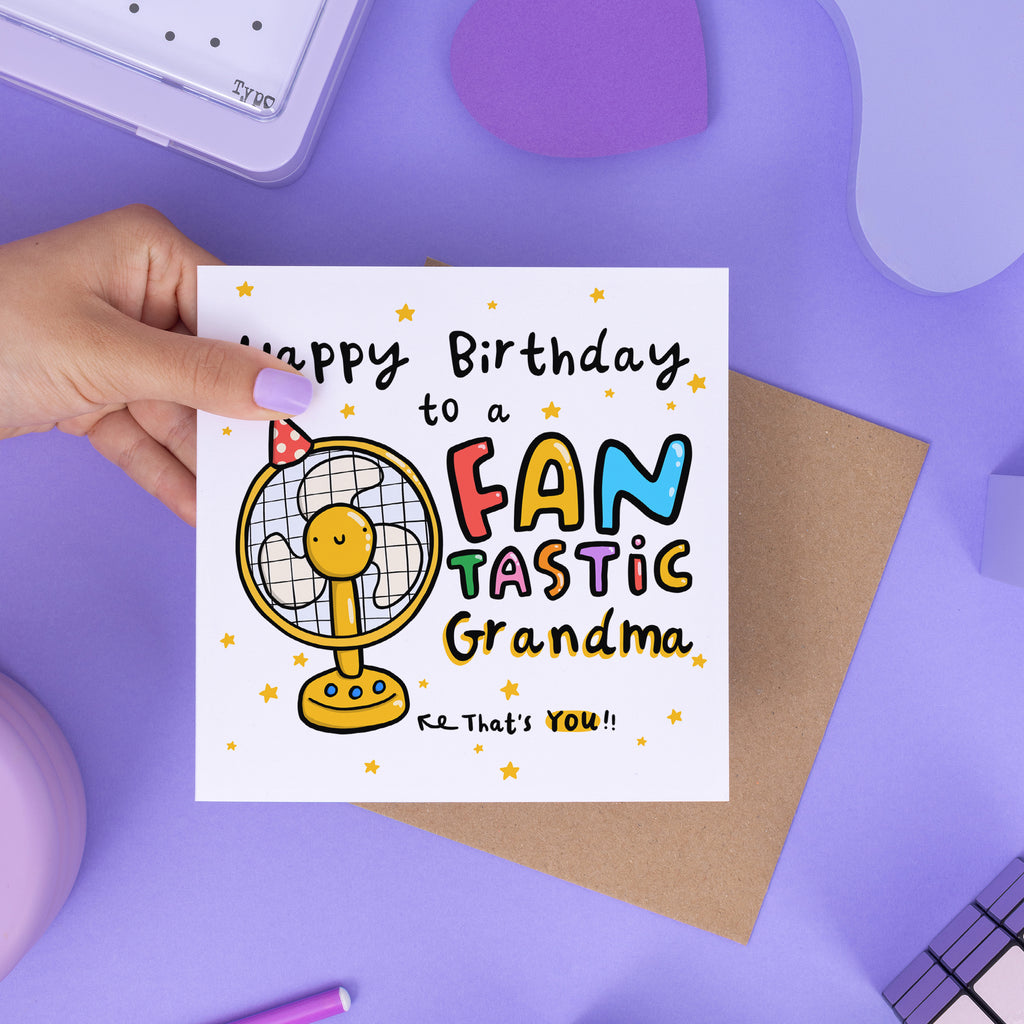 Fantastic Grandma Birthday Card