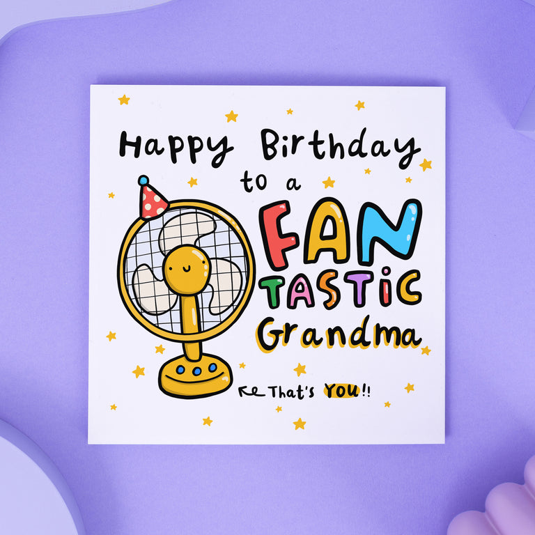 Fantastic Grandma Birthday Card
