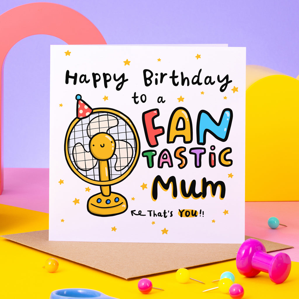 Fantastic Mum Birthday Card
