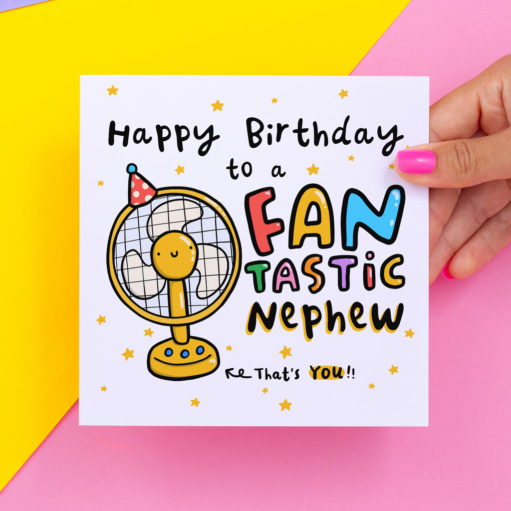 Fantastic Nephew Birthday Card