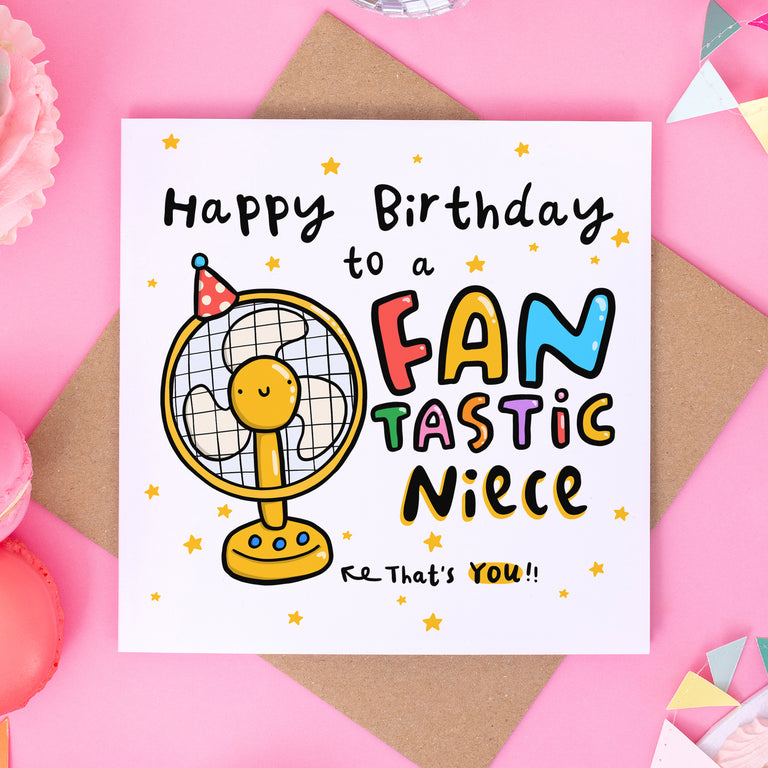 Fantastic Niece Birthday Card