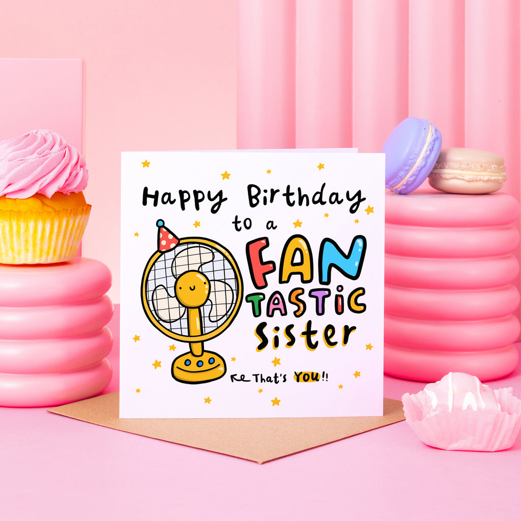 Fantastic Sister Birthday Card