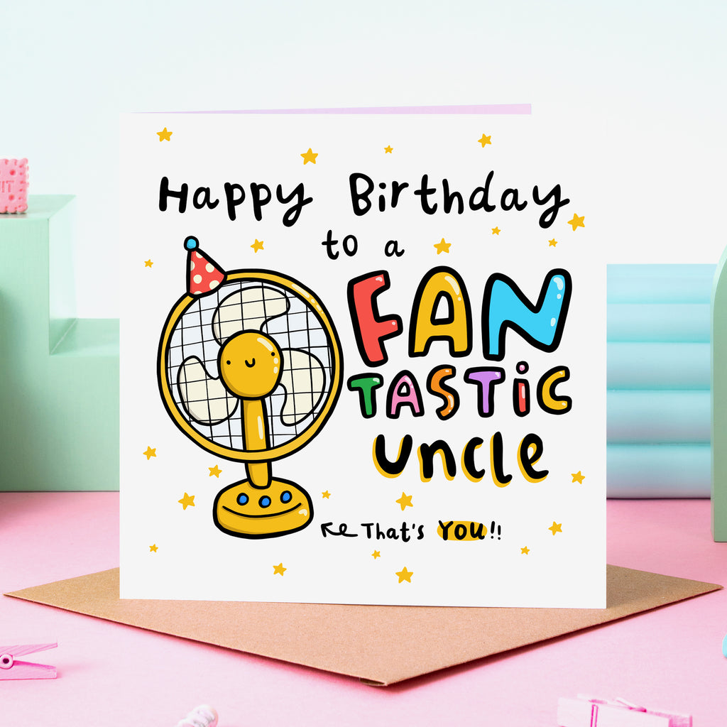 Fantastic Uncle Birthday Card