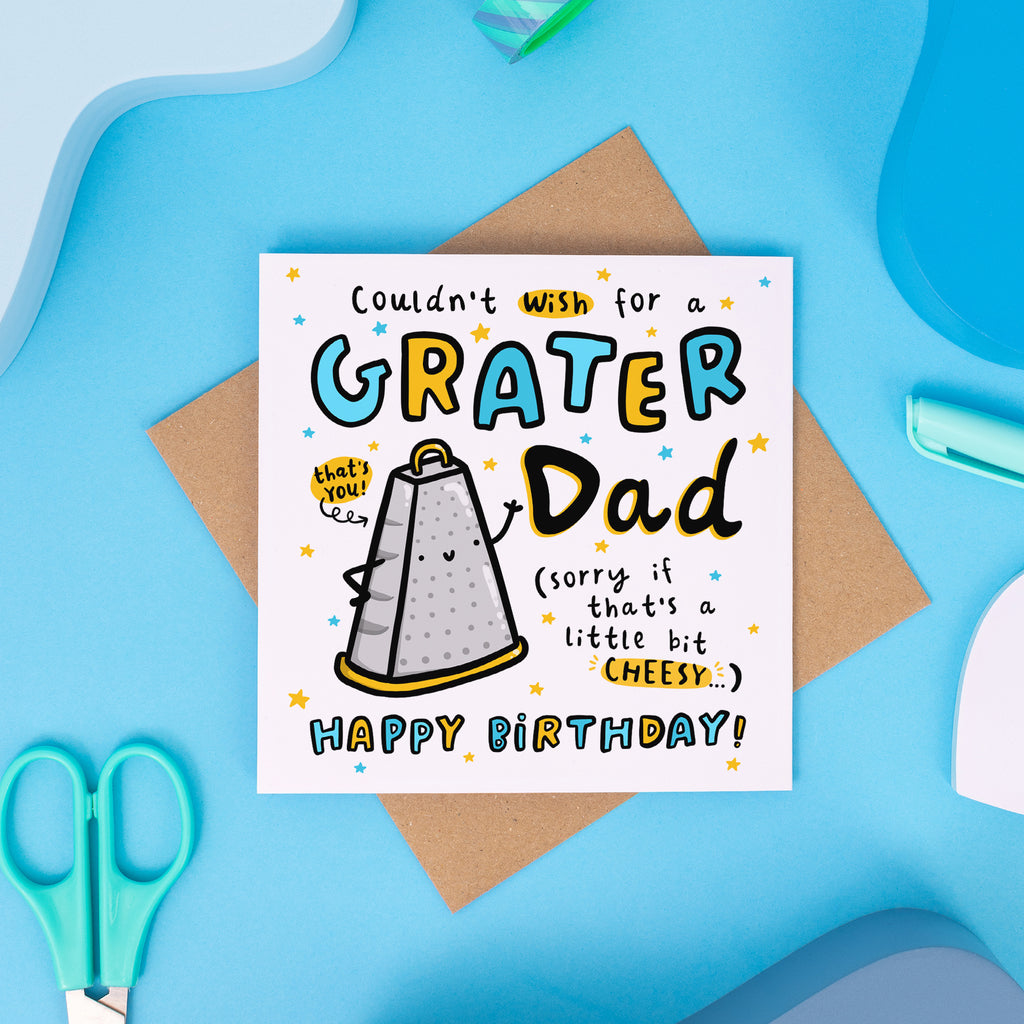 Grater Dad Birthday Card