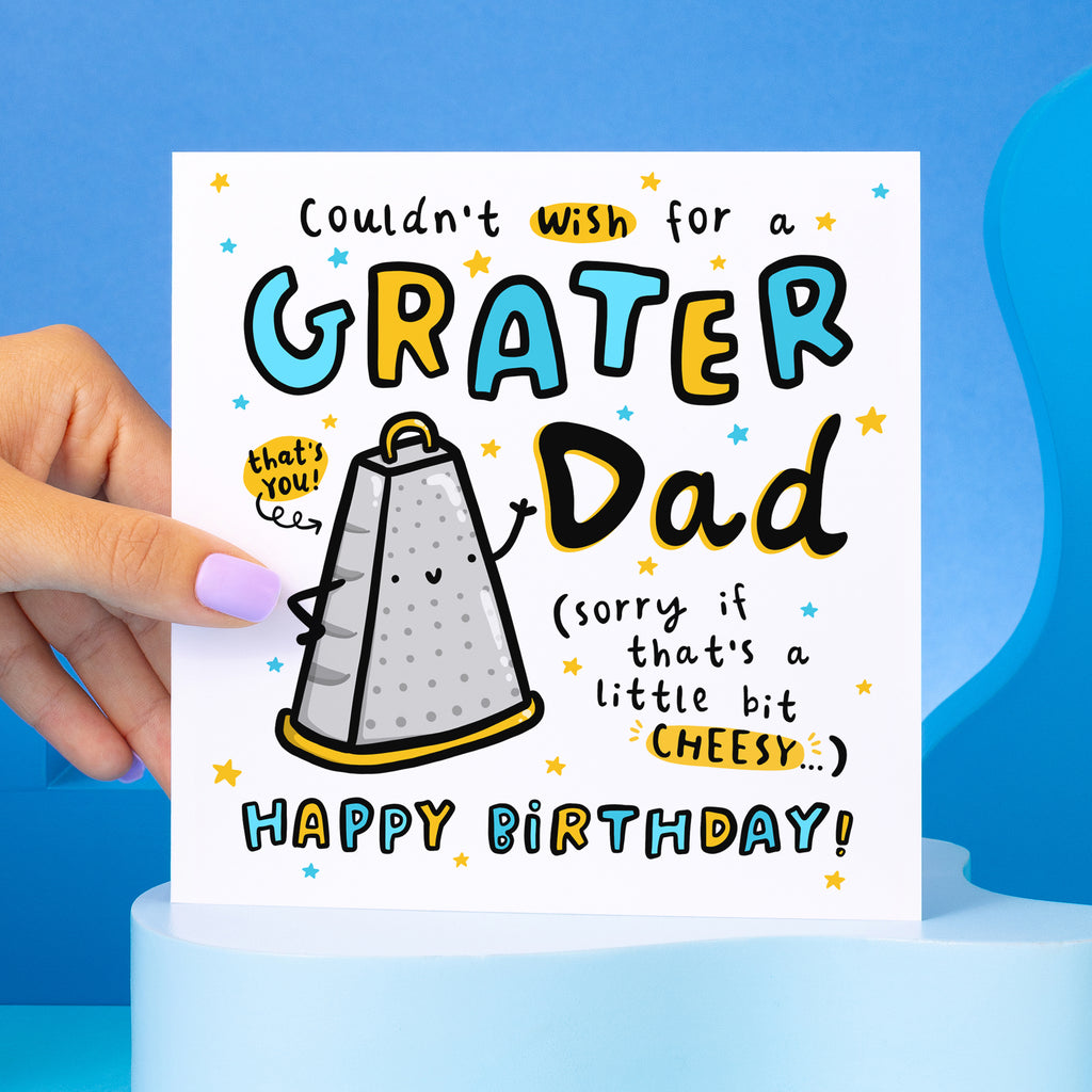 Grater Dad Birthday Card