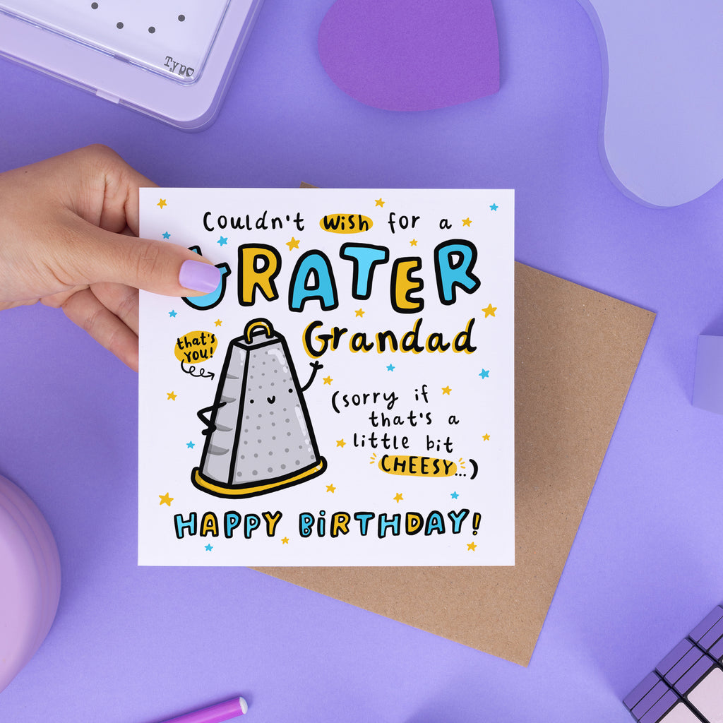 Grater Grandad Birthday Card