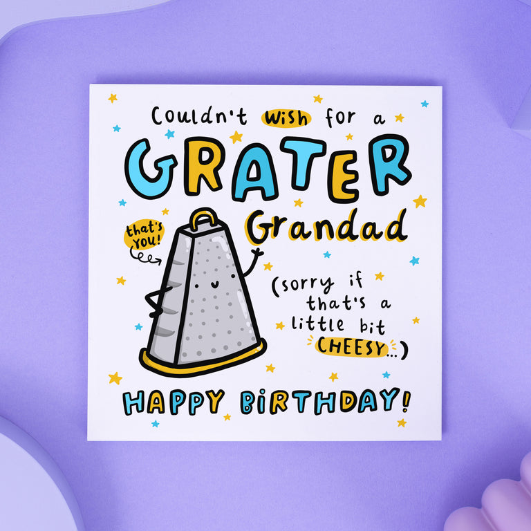 Grater Grandad Birthday Card