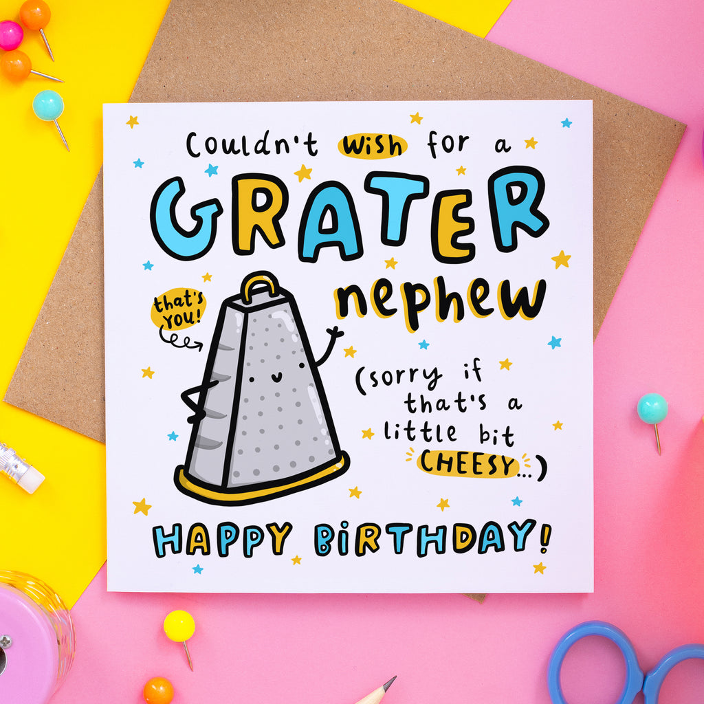 Grater Nephew Birthday Card