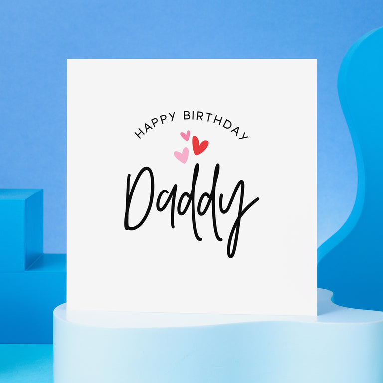 Happy Birthday Daddy Card