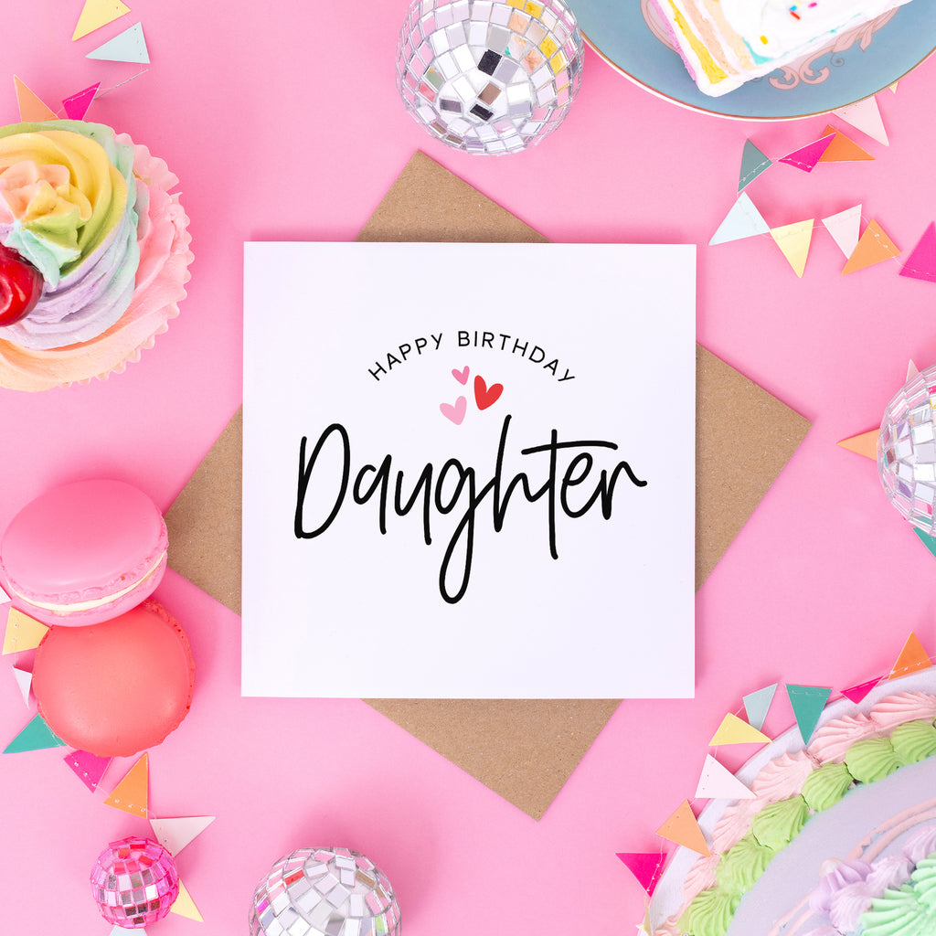 Happy Birthday Daughter Card