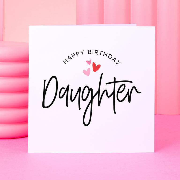 Happy Birthday Daughter Card