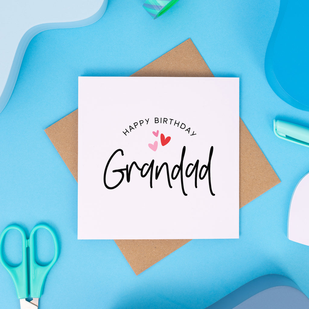 Happy Birthday Grandad Card