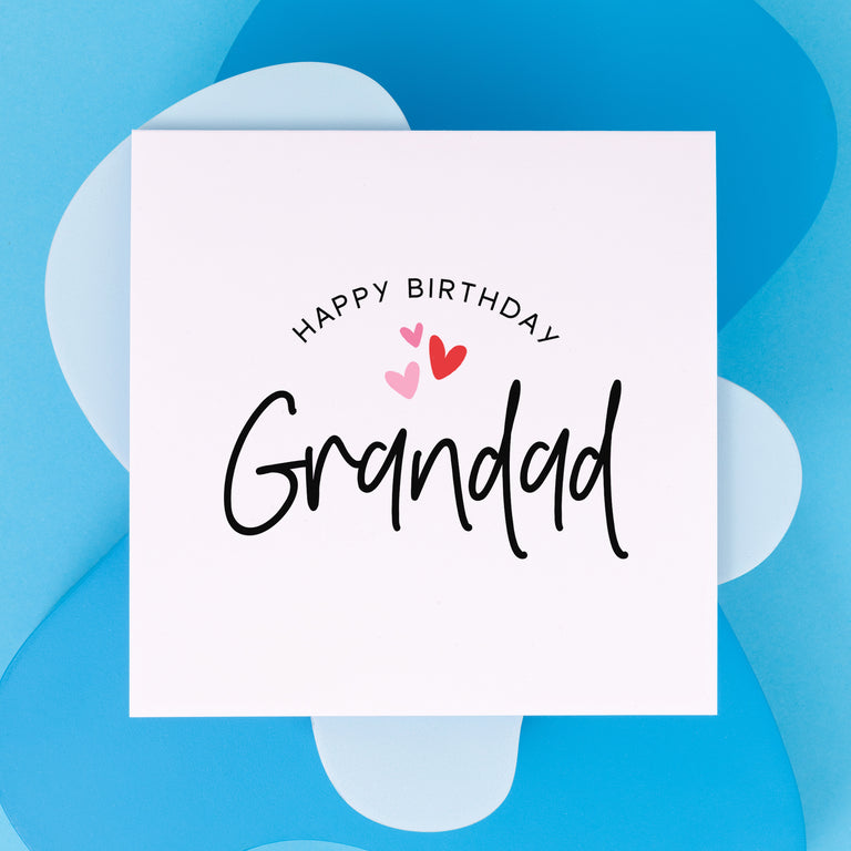 Happy Birthday Grandad Card