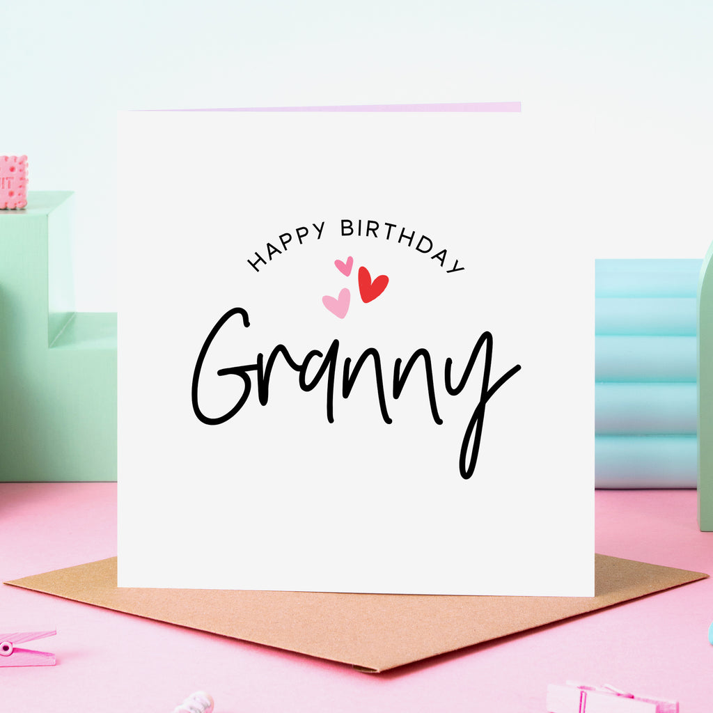 Happy Birthday Granny Card