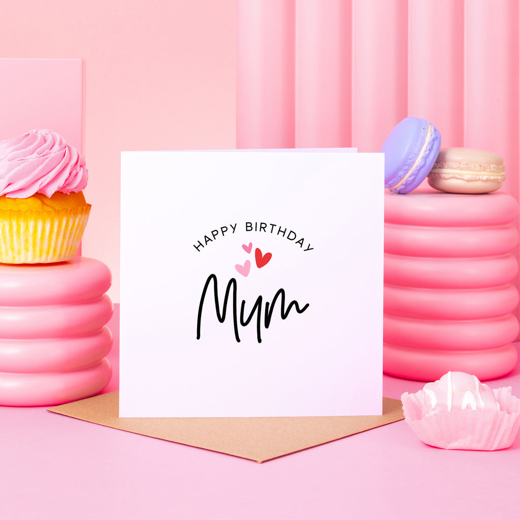 Happy Birthday Mum Card