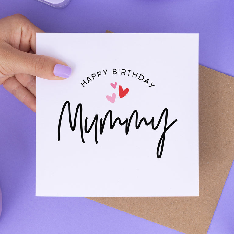Happy Birthday Mummy Card