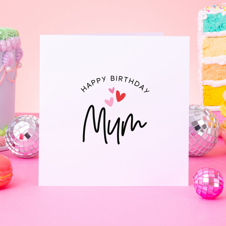 Happy Birthday Mum Card