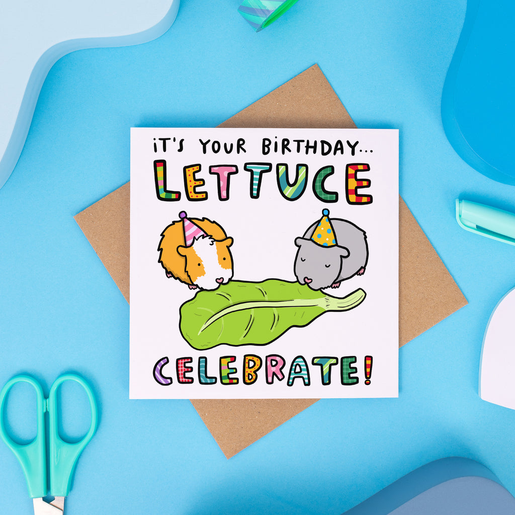 Lettuce Celebrate Birthday Card
