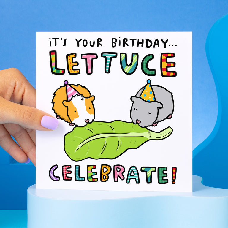 Lettuce Celebrate Birthday Card