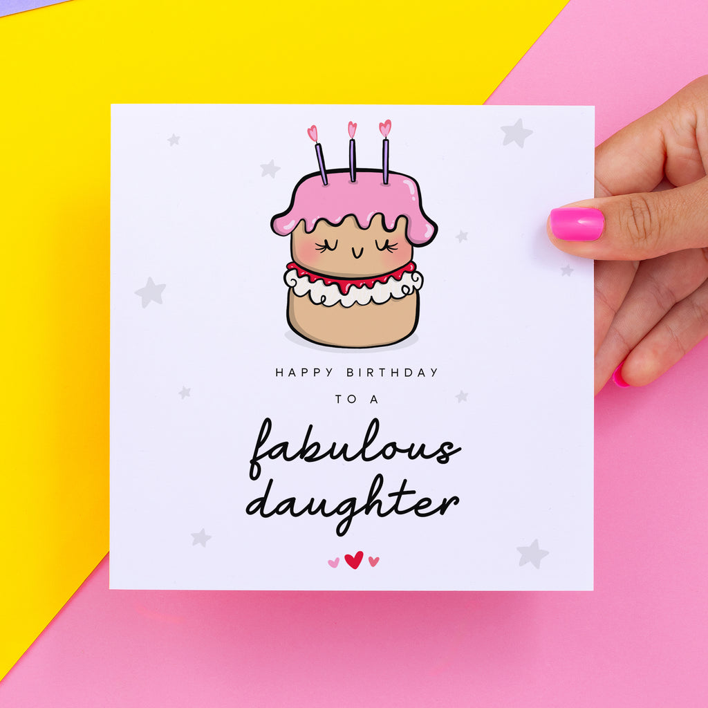 Fabulous Daughter Birthday Card
