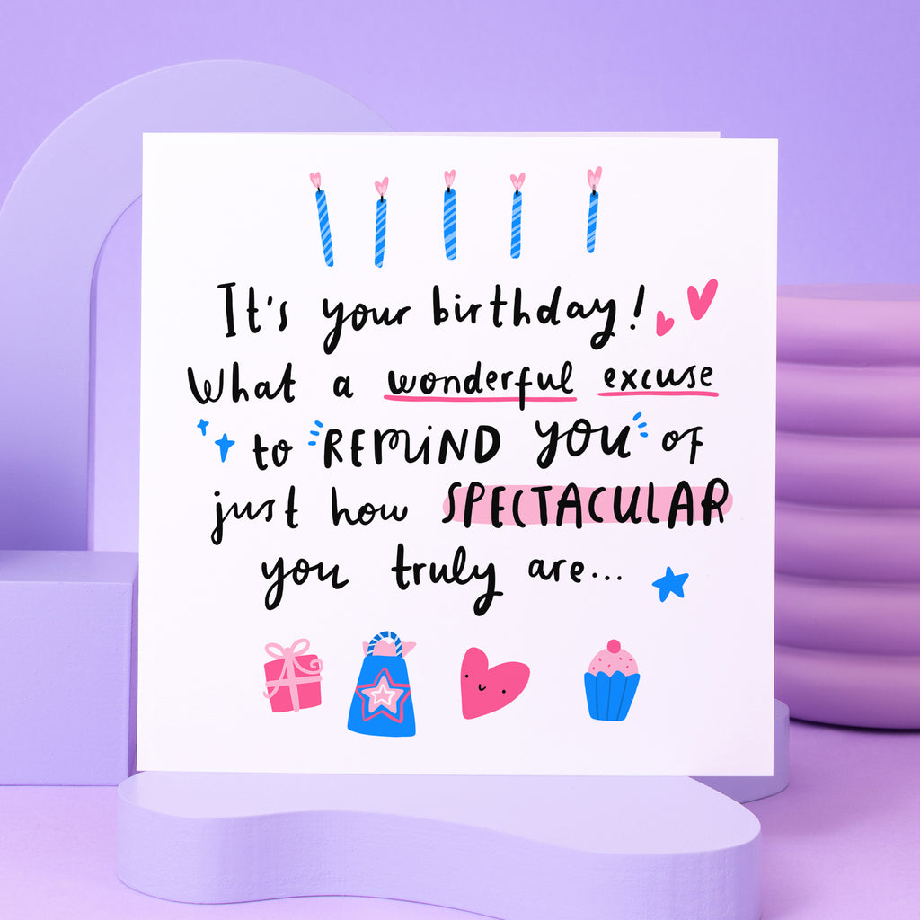 Spectacular Birthday Card