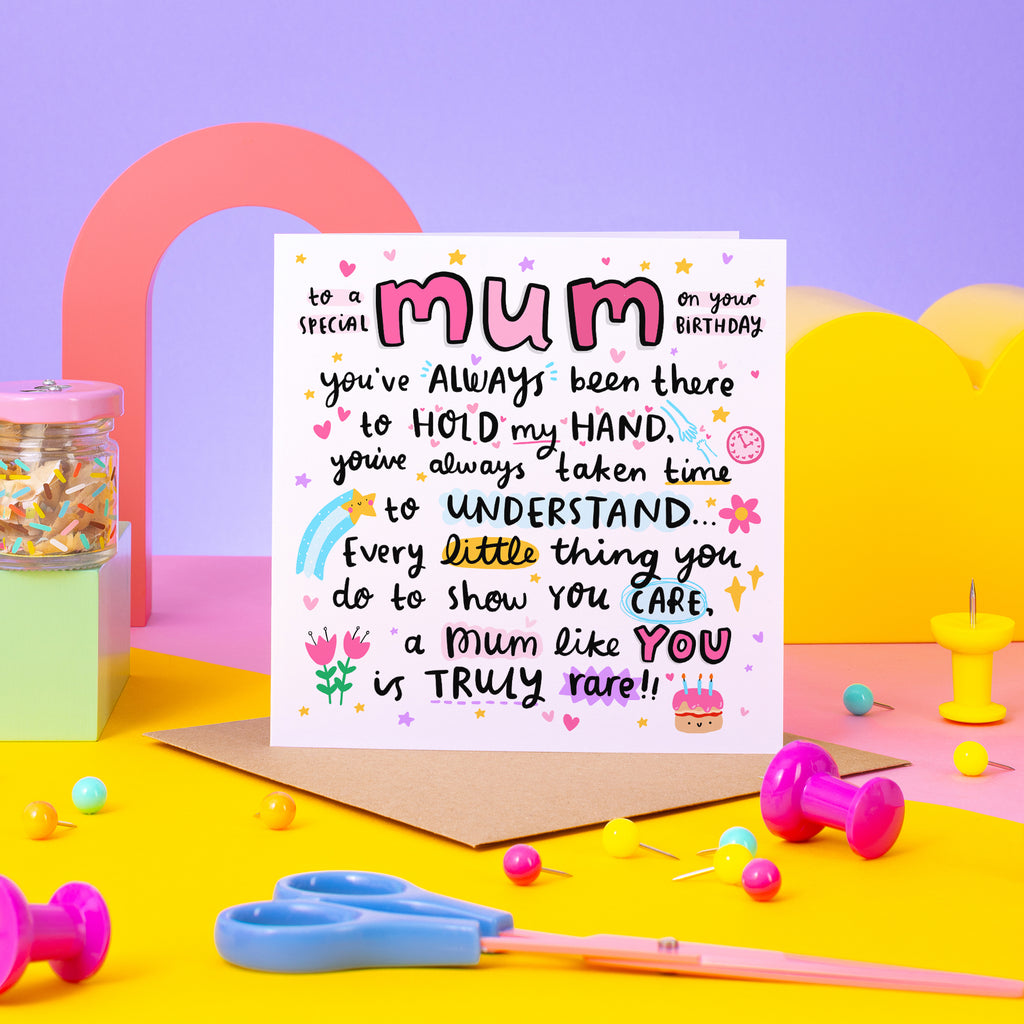 To A Special Mum Birthday Card