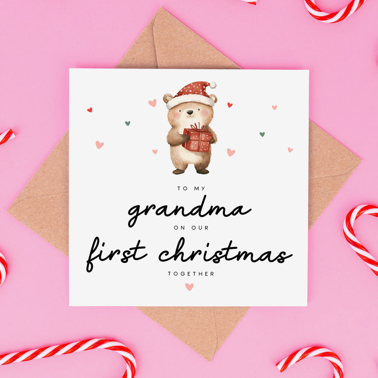 First Christmas Together - Grandma Christmas Card