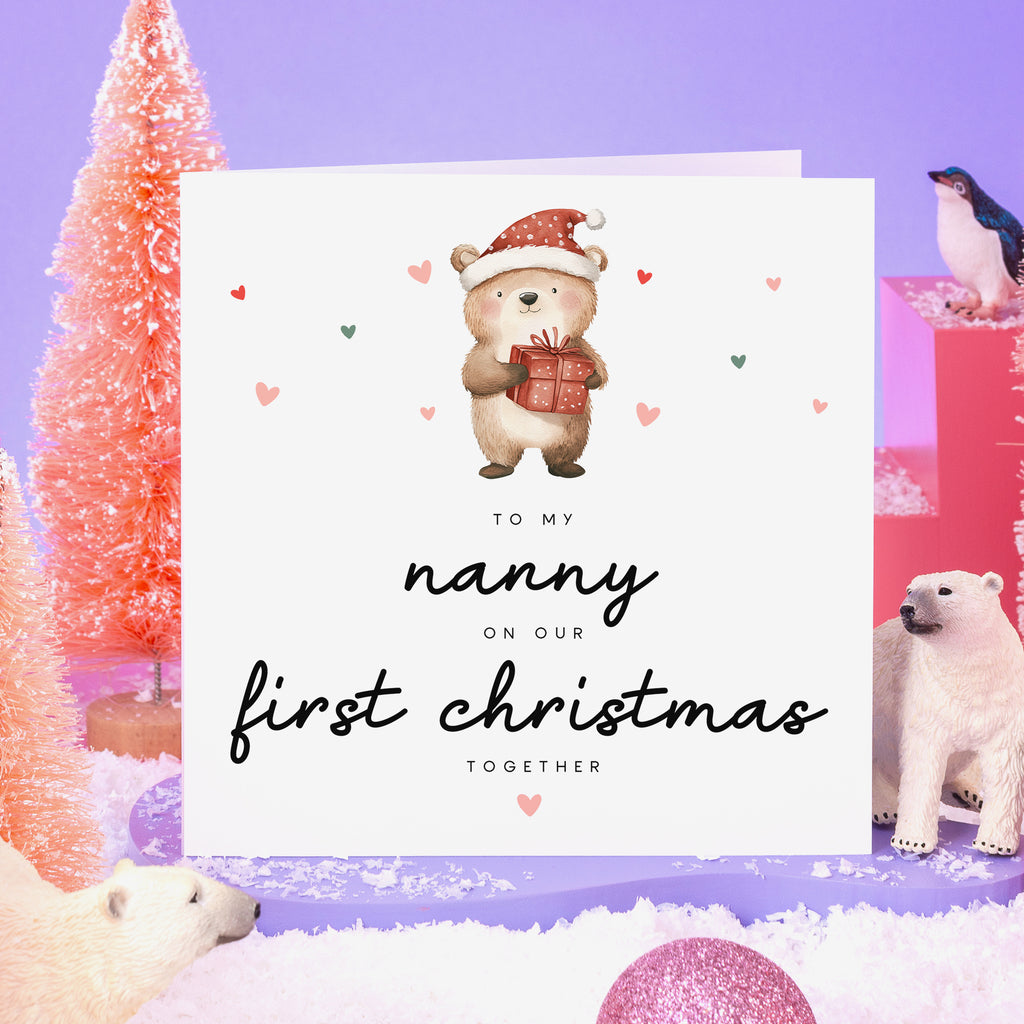First Christmas Together - Nanny Christmas Card