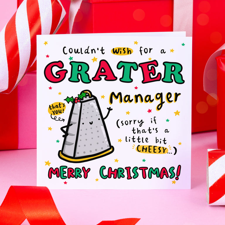 Grater Manager Christmas Card
