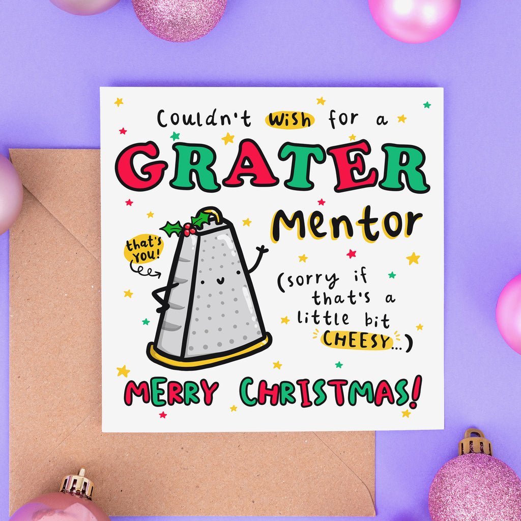 Grater Mentor Christmas Card