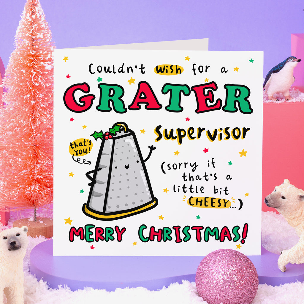 Grater Supervisor Christmas Card