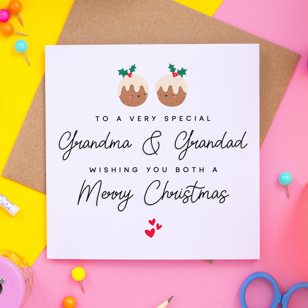 Very Special Grandma & Grandad Christmas Card