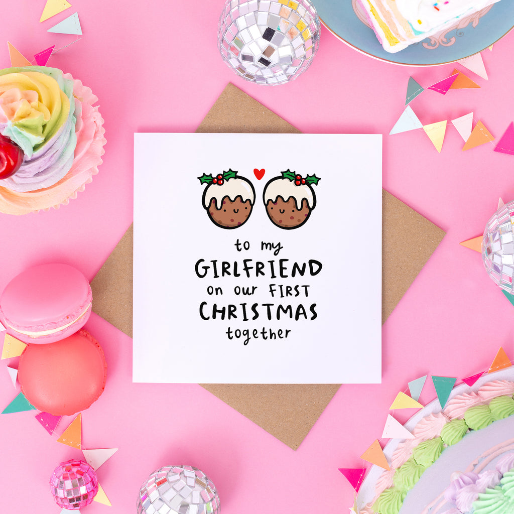 Girlfriend First Christmas Card