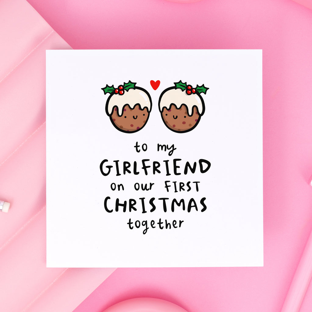 Girlfriend First Christmas Card