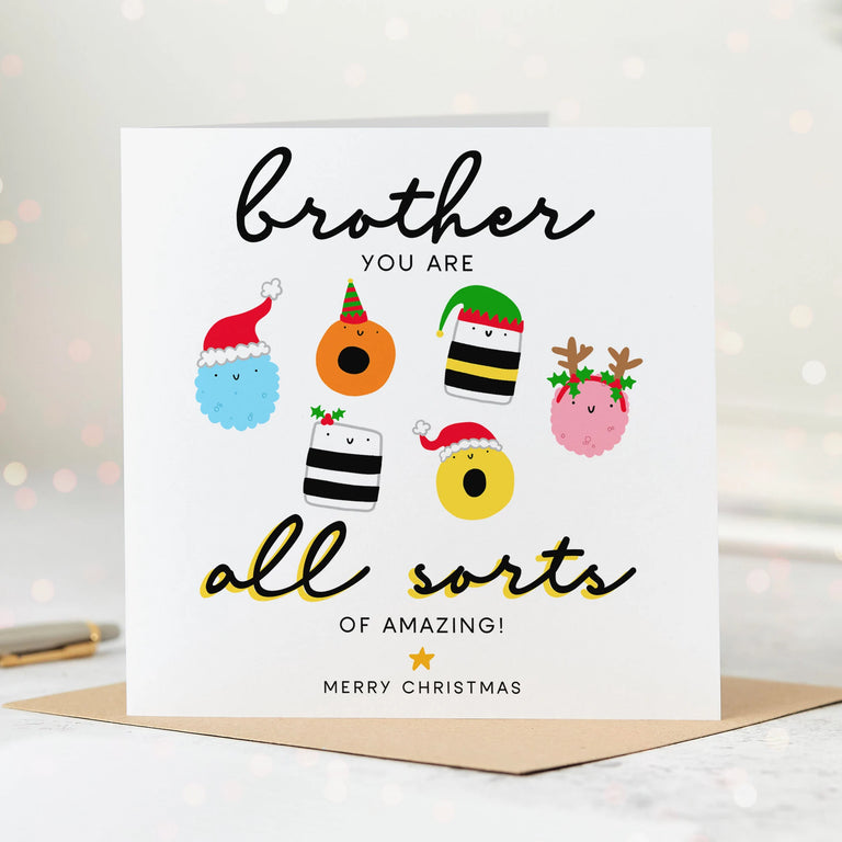Brother All Sorts Christmas Card